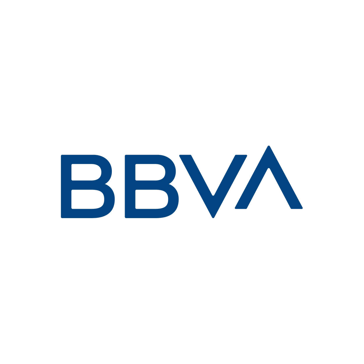 BBVA logo display stand FSM25