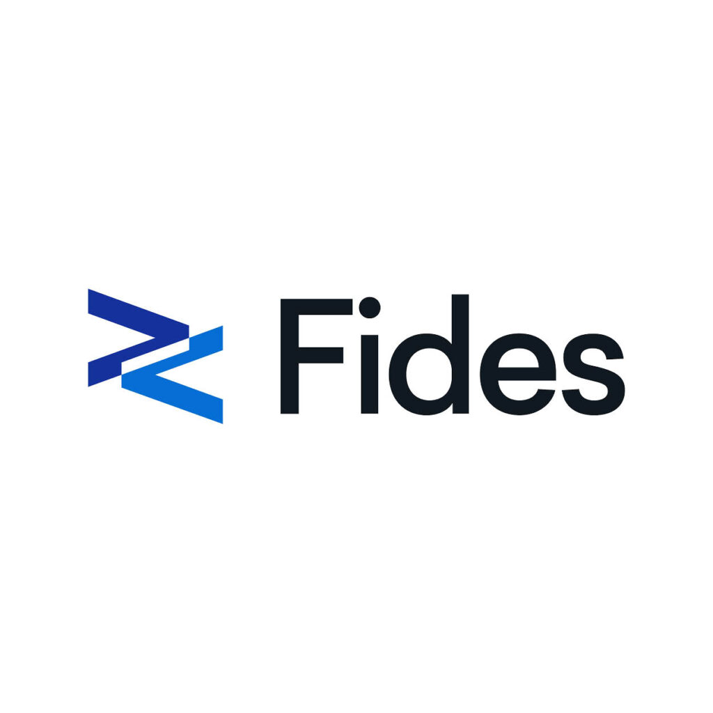 Fides logo display stand FSM25