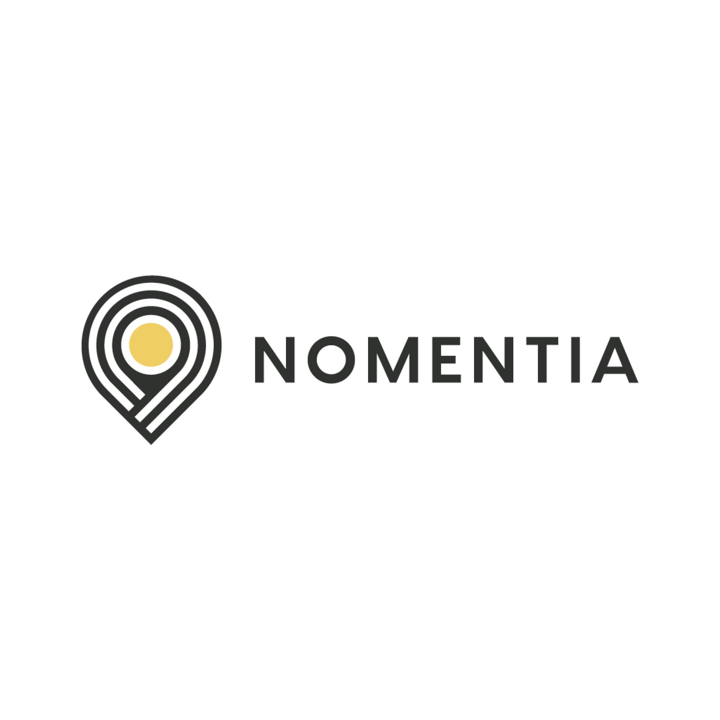 Nomentia logo display stand FSM25