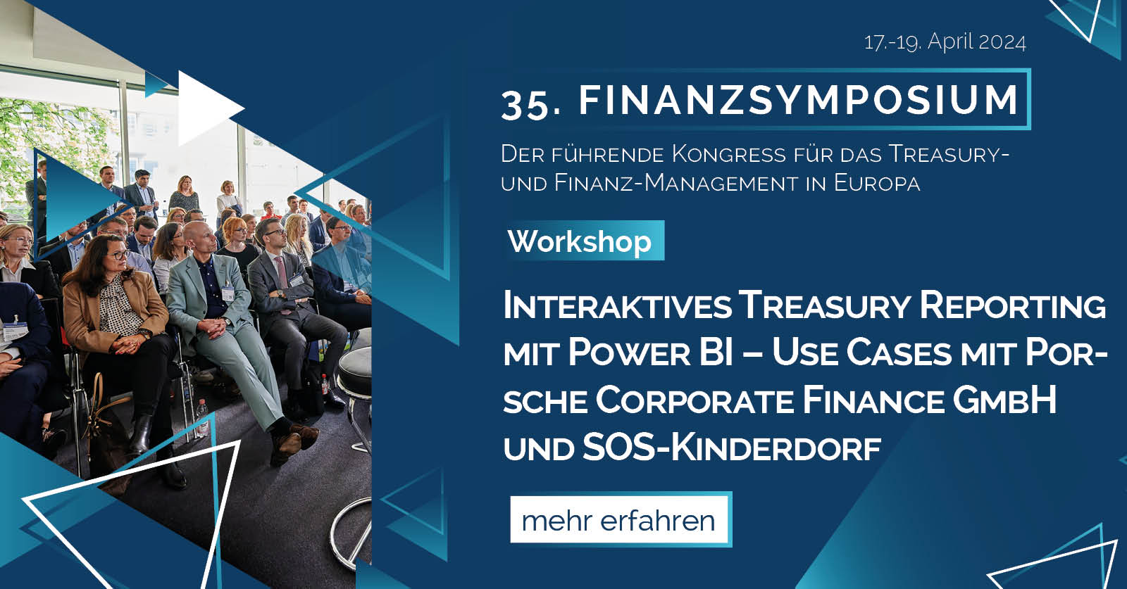 Interaktives Treasury Reporting mit Power BI – Use Cases mit Porsche Corporate Finance GmbH und SOS-Kinderdorf